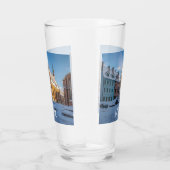 Sint-Peter kerk in de winter in Riga, Letland Glas (Rechts)
