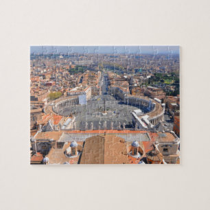 Sint-Peter-plein in Vaticaan, Rome, Italië Legpuzzel