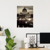 Sint-Peter's Basilica Poster (Thuiskantoor)