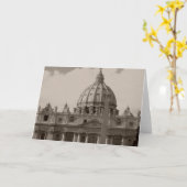 Sint-Peters Basilica Rome Kaart (Gele Bloem)