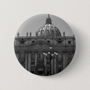 Sint-Peters Basilica Rome Ronde Button 5,7 Cm