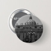 Sint-Peters Basilica Rome Ronde Button 5,7 Cm (Voorkant /achterkant)