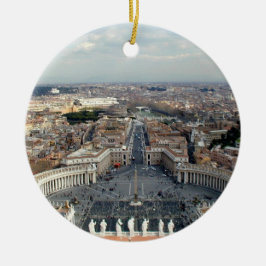 Sint-Peter's Basilica-Uitzichten Keramisch Ornament