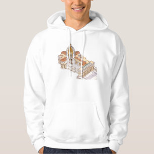 Sint-Peter's Basilica. Vaticaanstad Rome. Italië Hoodie