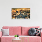 Sint-Peter's plein Vaticaanstad Canvas Afdruk (Insitu (Woonkamer))