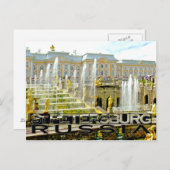 Sint-Petersburg Briefkaart (Voorkant / Achterkant)