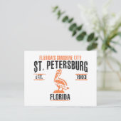 Sint-Petersburg Briefkaart (Staand voorkant)