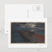 Sint-Petersburg, FL - Moonlit Uitzicht van Gandy Briefkaart (Voorkant / Achterkant)