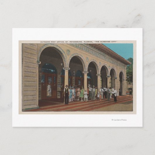 Sint-Petersburg, FL — Uitzicht aan de buitenkant v Briefkaart (Voorkant)