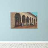 Sint-Petersburg, FL — Uitzicht aan de buitenkant v Canvas Afdruk (Insitu (Houten vloer))