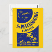 Sint-Petersburg Florida Briefkaart (Voorkant / Achterkant)