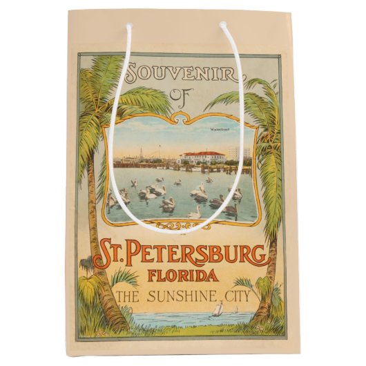 Sint-Petersburg Florida de Zonnestad Medium Cadeauzakje (Voorkant)