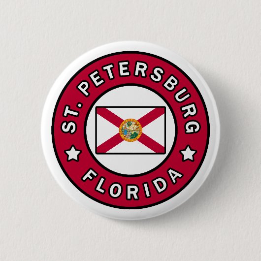 Sint-Petersburg Florida Ronde Button 5,7 Cm (Voorkant)