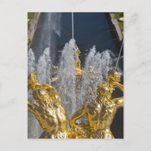 Sint-Petersburg, Grand Cascade fonteinen Briefkaart