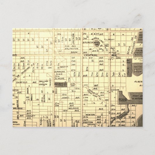 Sint-Petersburg, kaart van FL (Voorkant)