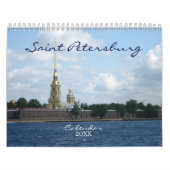 Sint-Petersburg Kalender (Hoes)
