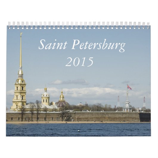 Sint-Petersburg Kalender (Hoes)
