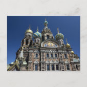 Sint-Petersburg kerk, Rusland Briefkaart (Voorkant)