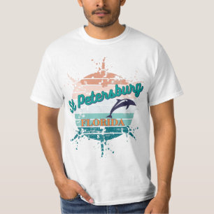 Sint-Petersburg: Retro Sunset T-shirt