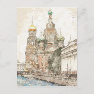 Sint-Petersburg, Rusland Briefkaart