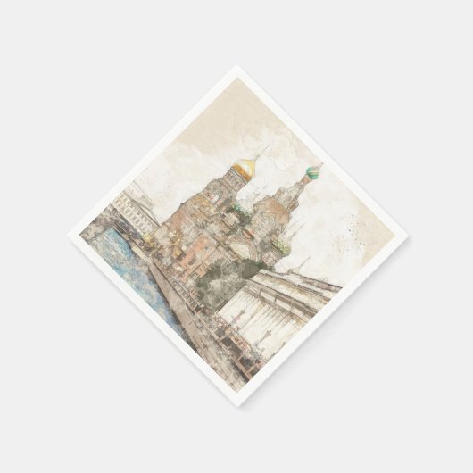 Sint-Petersburg Rusland Doek Servetten - Reizen (Hoek)