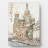 Sint-Petersburg, Rusland Fotoplaat (voorkant)