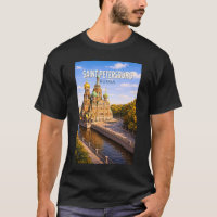 Sint-Petersburg Rusland Illustratie Reis Kunst
