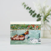 Sint-Petersburg scène Briefkaart (Staand voorkant)