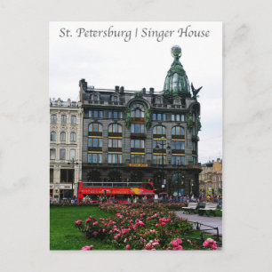 Sint-Petersburg, Singer House Briefkaart