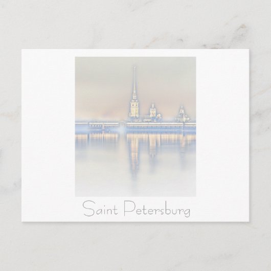 Sint-Petersburg Stad Rusland Architectuur Ansichtk Briefkaart (Voorkant)