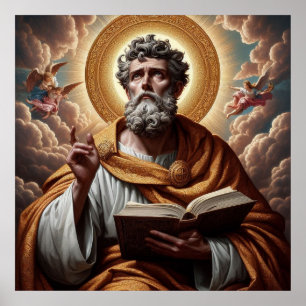 Sint Philip 0 5 x Grootte 4" x 4" tot 40" X 40" Poster