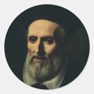 Sint Philip Neri Tweede Apostel van Rome Kunst Ronde Sticker