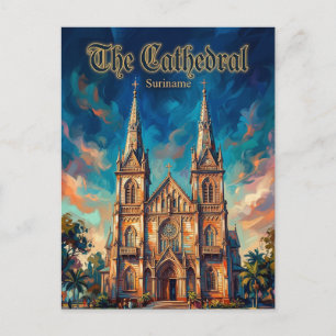 Sint-Pieter-en-Pauluskathedraal Suriname Briefkaart