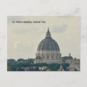 Sint-Pietersbasiliek, Vaticaanstad Briefkaart (Voorkant)