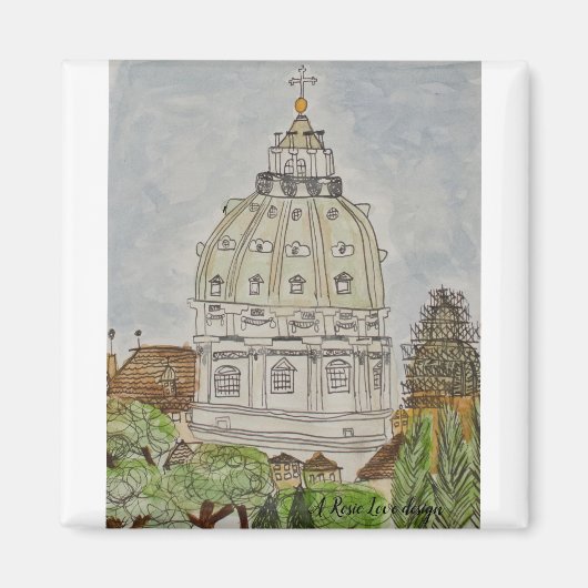 Sint-Pietersmagneet Magneet (Voorkant)