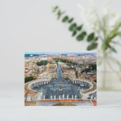 Sint-Pietersplein Briefkaart (Staand voorkant)