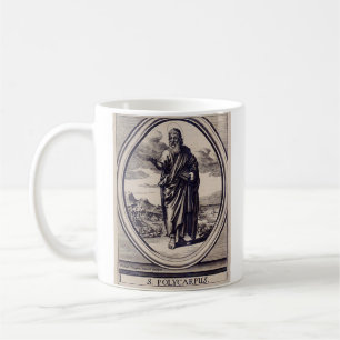 Sint Polycarpus van Smyrna martelaar en kerkvader Koffiemok