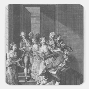 Sint-Preux ontsnapping, deel I Vierkante Sticker