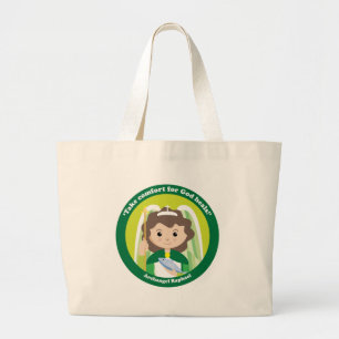 Sint Raphael de Archangel Grote Tote Bag