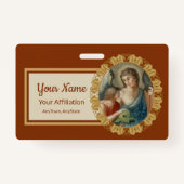 Sint-Raphael de Archangel (M 012) Badge (Achterkant)