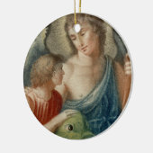Sint-Raphael de Archangel (M 012) Keramisch Ornament (Links)