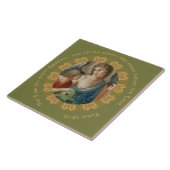 Sint-Raphael de Archangel (M 012) Tegeltje (Zijkant)