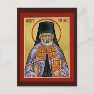 Sint-Raphael van de Brooklyn Prayer-kaart Briefkaart