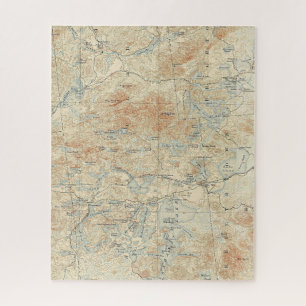 Sint-Regis-kanoe — Gegevens in de Adirondacks Legpuzzel