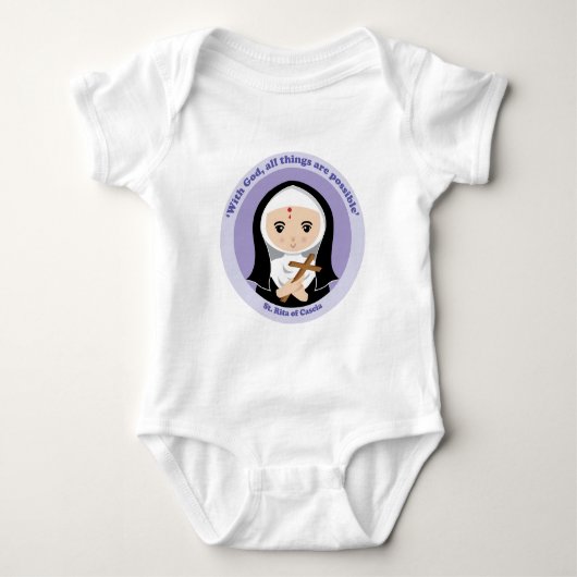 Sint-Rita van Cascia Romper (Voorkant)