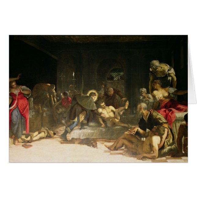 Sint Roch Curing the Plague (Voorkant Horizontaal)