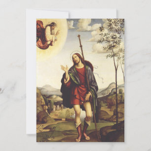 Sint Roch door Francesco Francia  Kaart