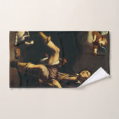 Sint Rochus en de engel van Guy François Bad Handdoek (Handdoek)