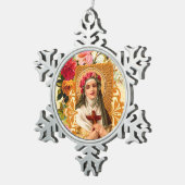 Sint-Roos van het Ornament Lima Snowflake (Rechts)