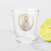 Sint Sava van Servië Shot Glas (Achterkant)